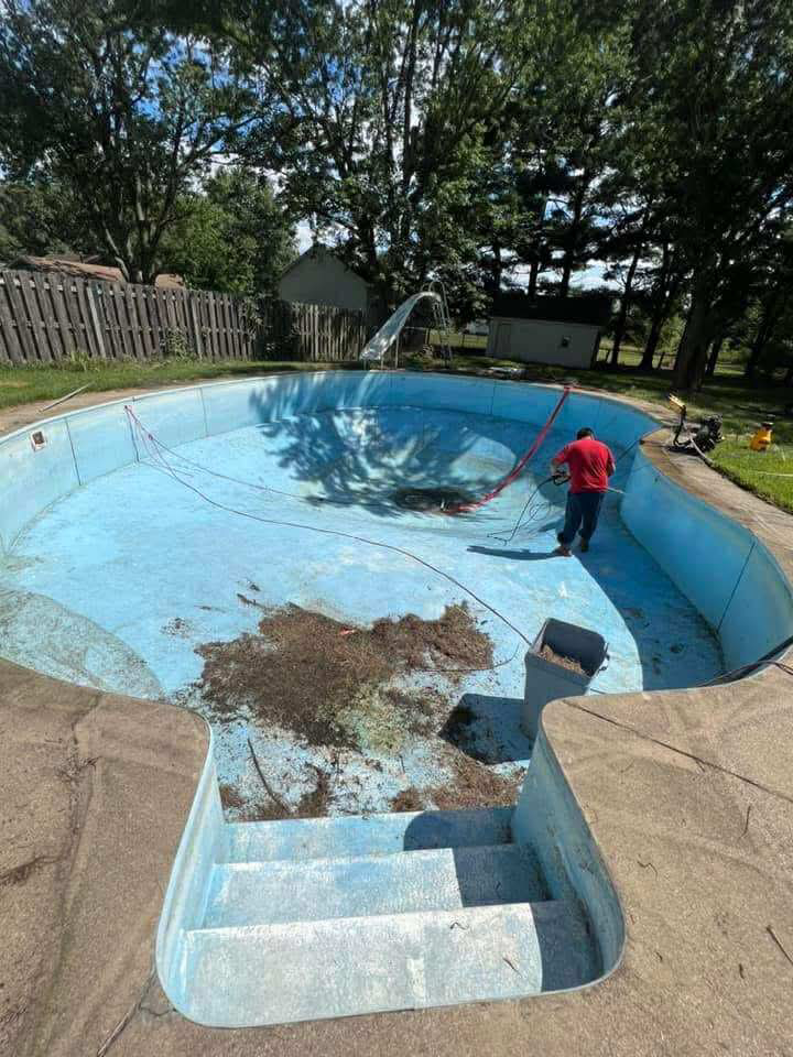 Deck wash